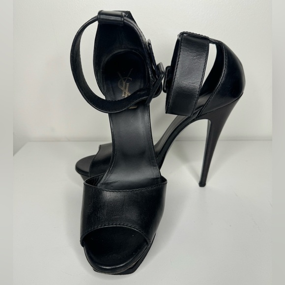 Yves Saint Laurent Platform Sandals - Size 38.5 - Picture 1 of 7